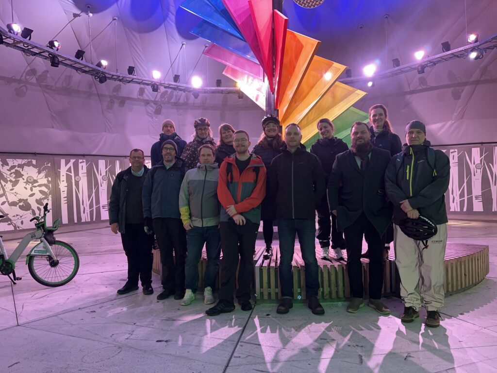 Group photo of participants from the Urban Transport and Transport Planning working group seminar in Bergen, Norway 2025